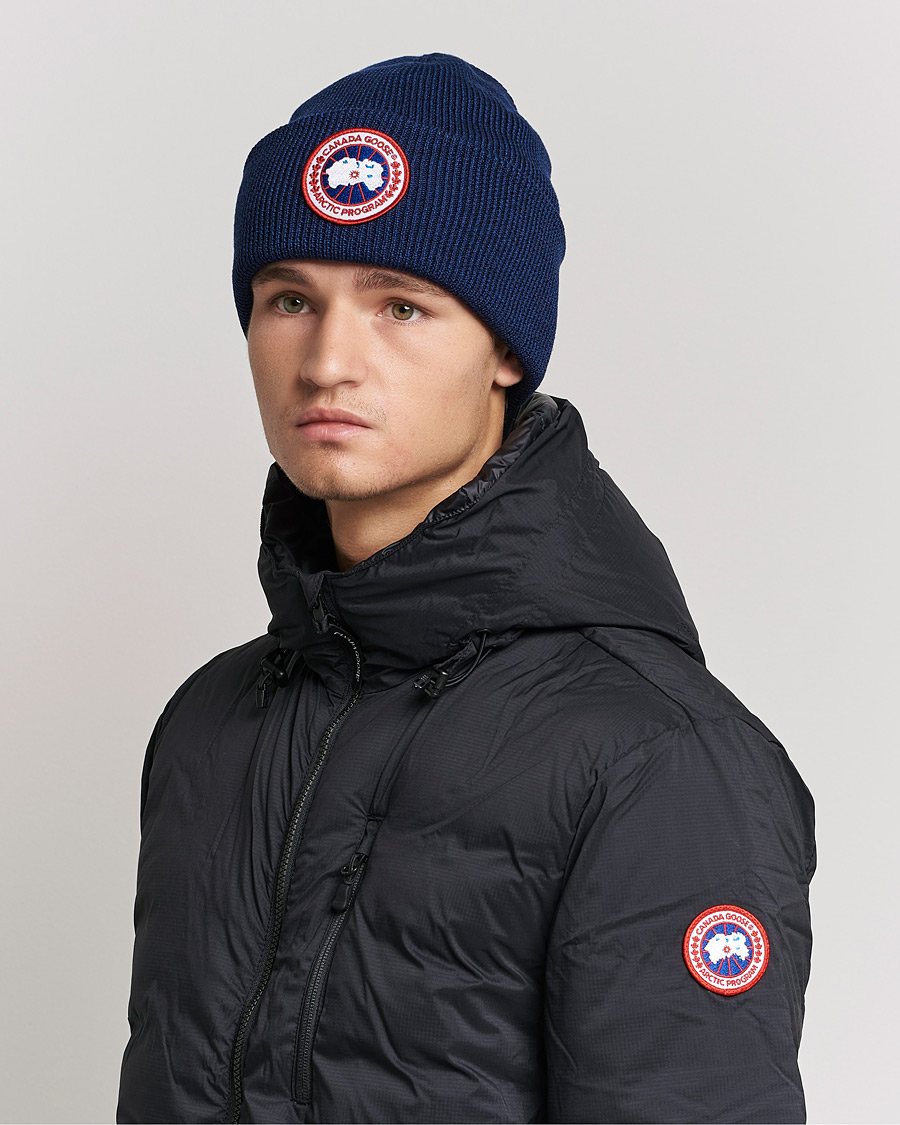 Homme | Canada Goose Arctic Disc Toque Navy Heather | Canada Goose | Arctic Disc Toque Navy Heather