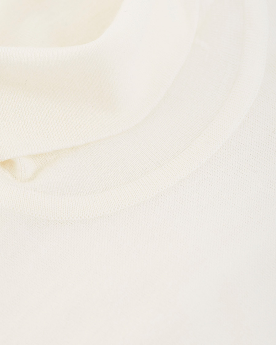 Homme | Pulls Et Tricots | John Smedley | Cherwell Extra Fine Merino Rollneck Snow White