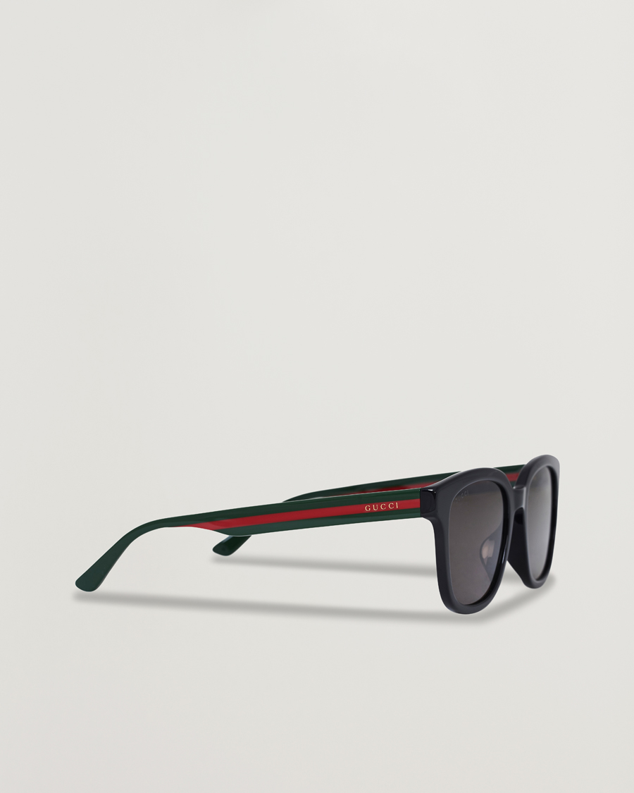Homme | Gucci GG0847SK Sunglasses Black/Green | Gucci | GG0847SK Sunglasses Black/Green