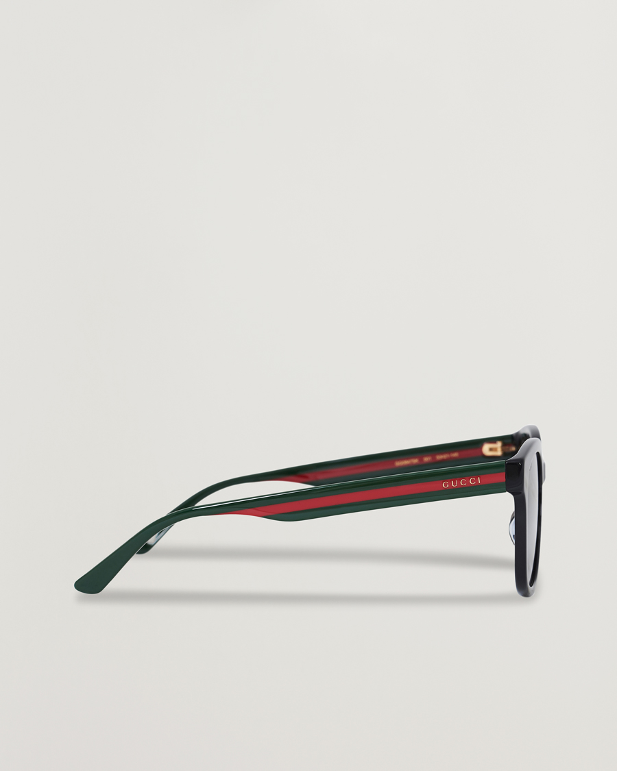 Homme | Gucci GG0847SK Sunglasses Black/Green | Gucci | GG0847SK Sunglasses Black/Green
