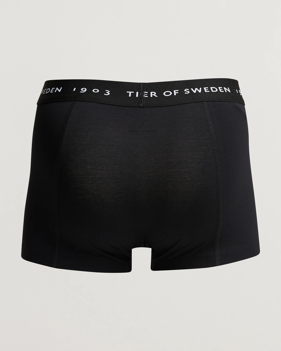 Homme | Maillot De Bains | Tiger of Sweden | Hermod Cotton 3-Pack Boxer Brief Black