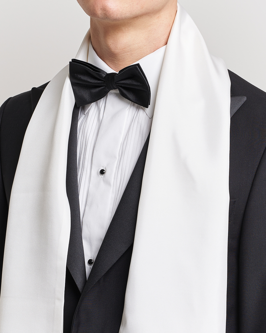 Homme | Écharpes | Amanda Christensen | Ceremony Self Fringes Scarf White