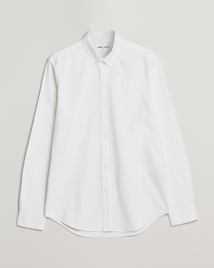 Homme | Chemises | Samsøe Samsøe | Liam Button Down Shirt White