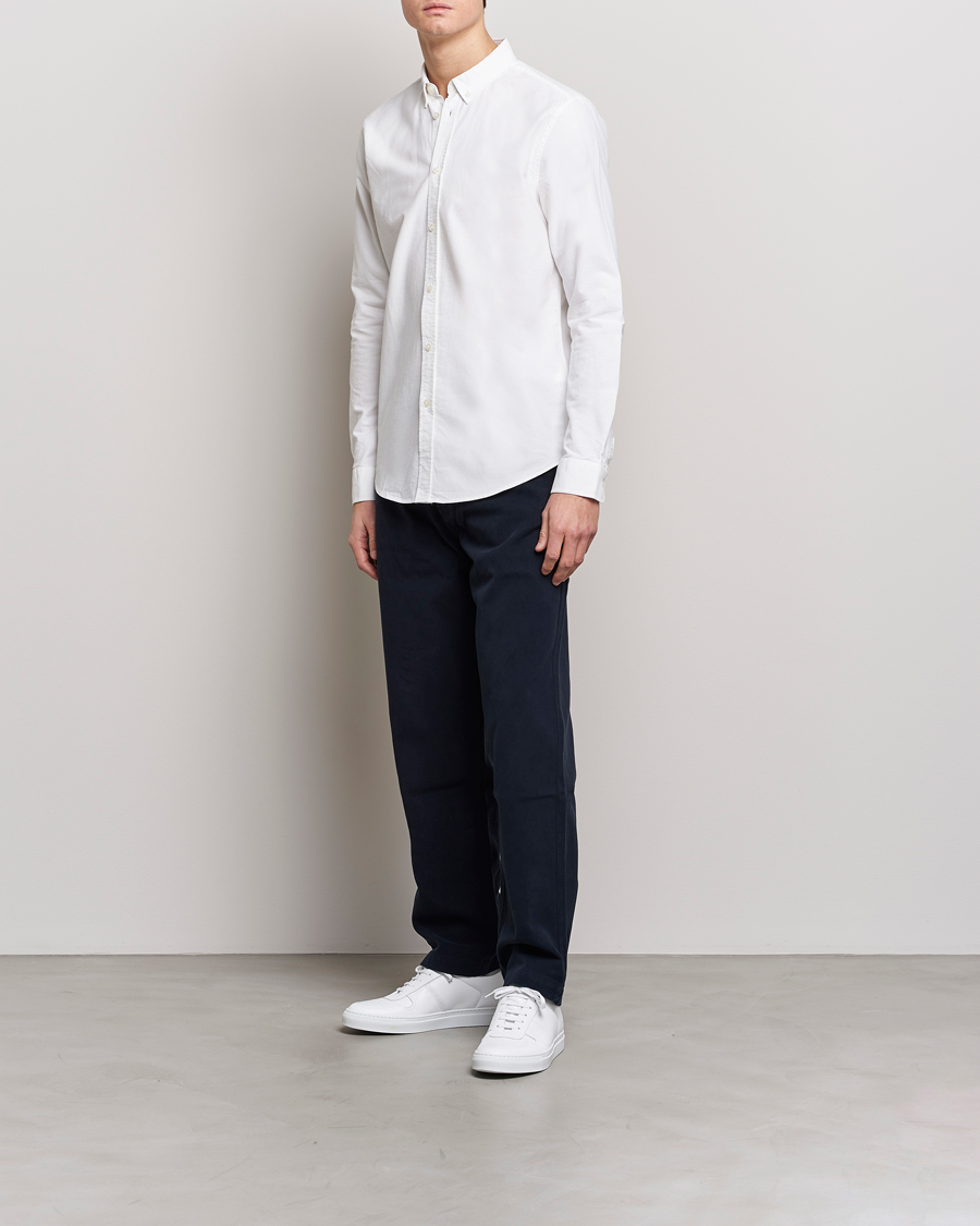 Homme | Chemises | Samsøe Samsøe | Liam Button Down Shirt White