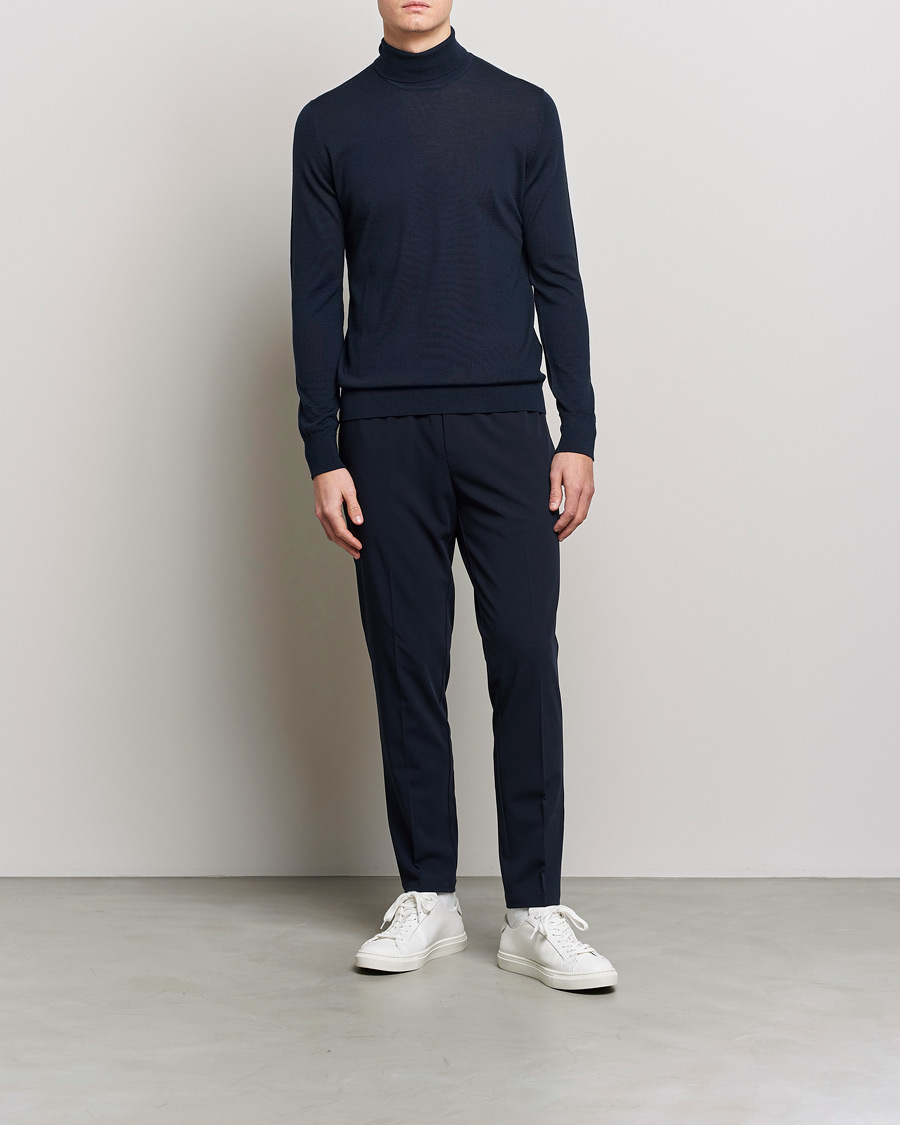 Homme | Pantalons | Samsøe Samsøe | Smithy Drawstring Trousers Night Sky