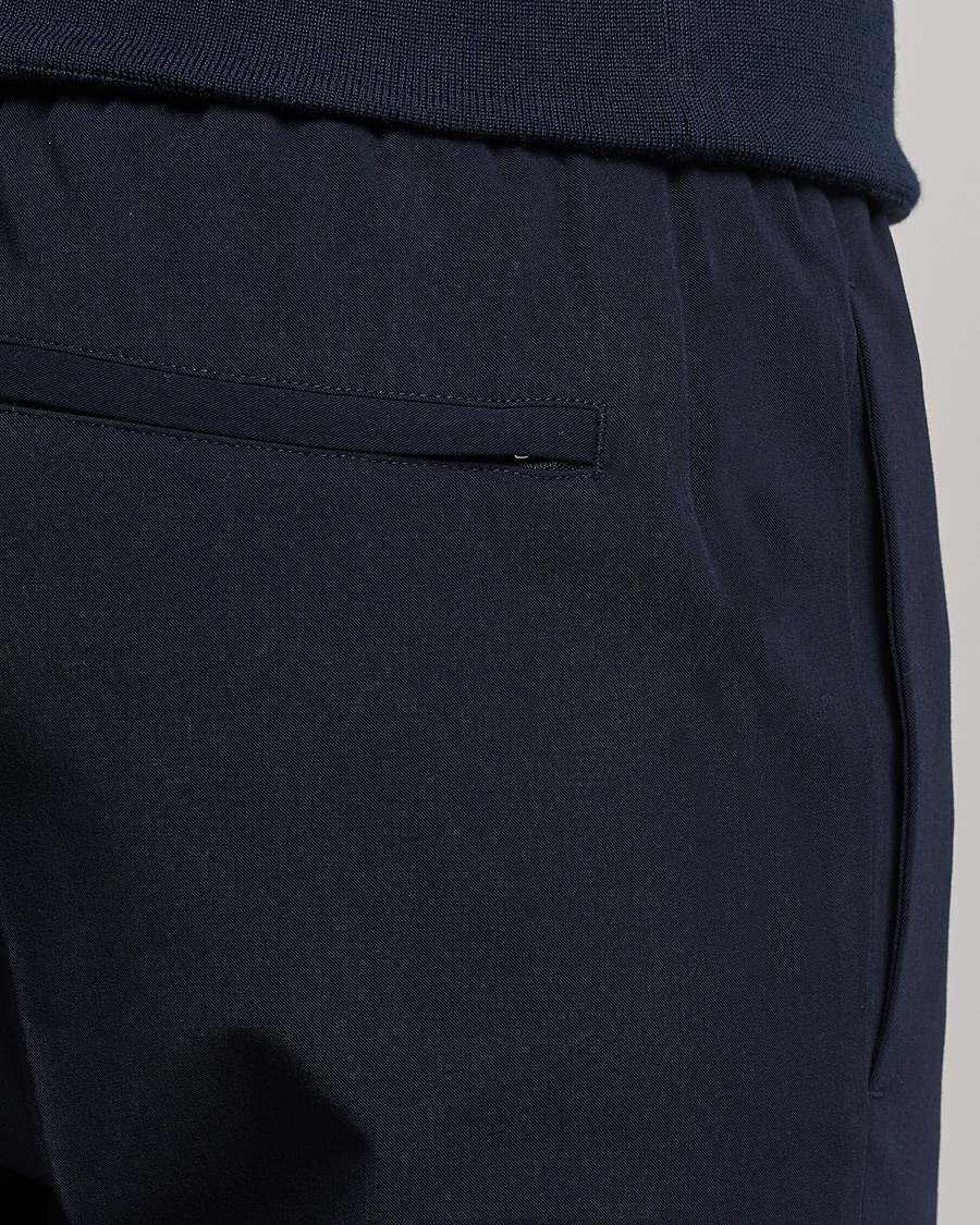 Homme | Pantalons | Samsøe Samsøe | Smithy Drawstring Trousers Night Sky