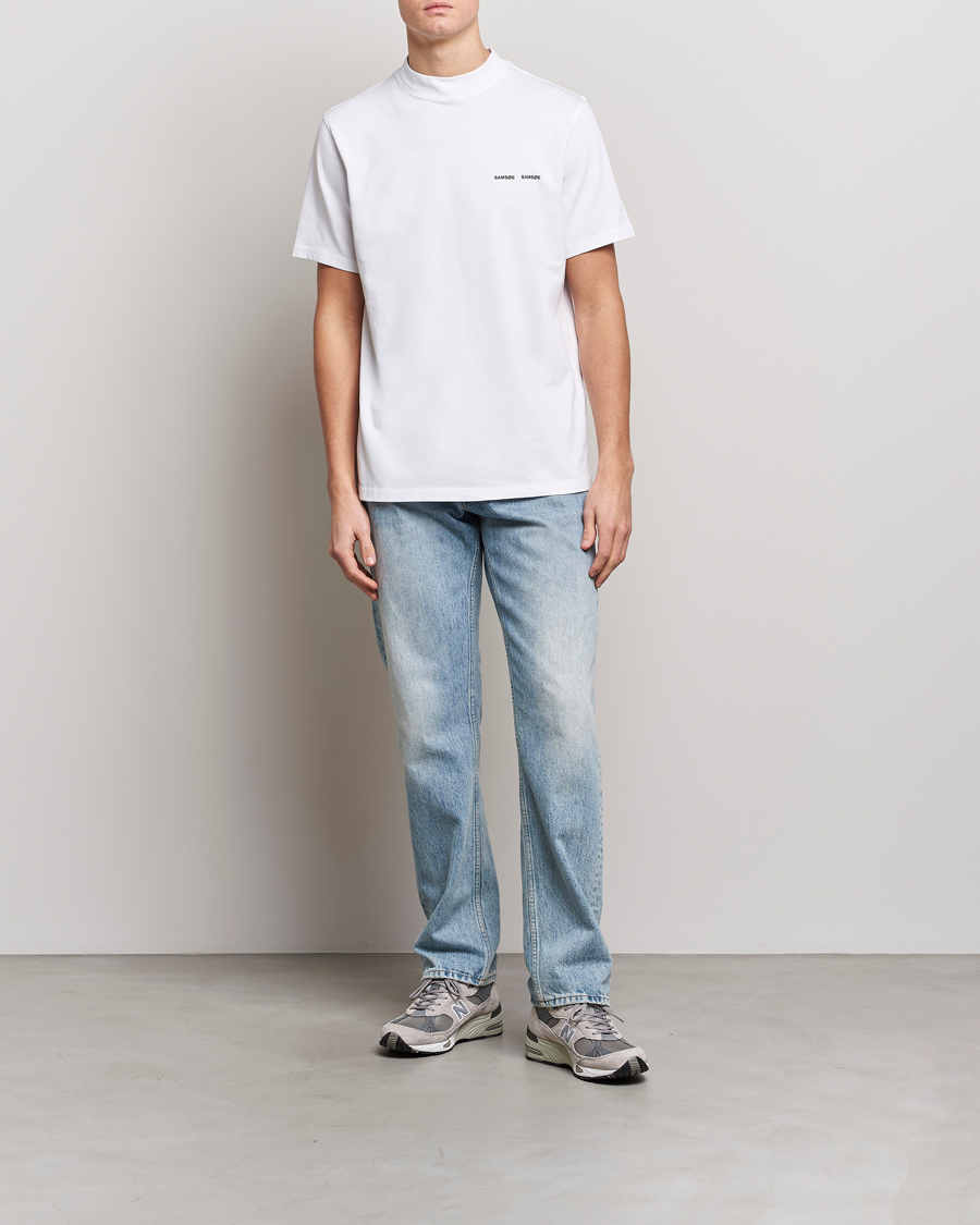 Homme | T-shirts | Samsøe Samsøe | Norsbro Organic Cotton Tee White