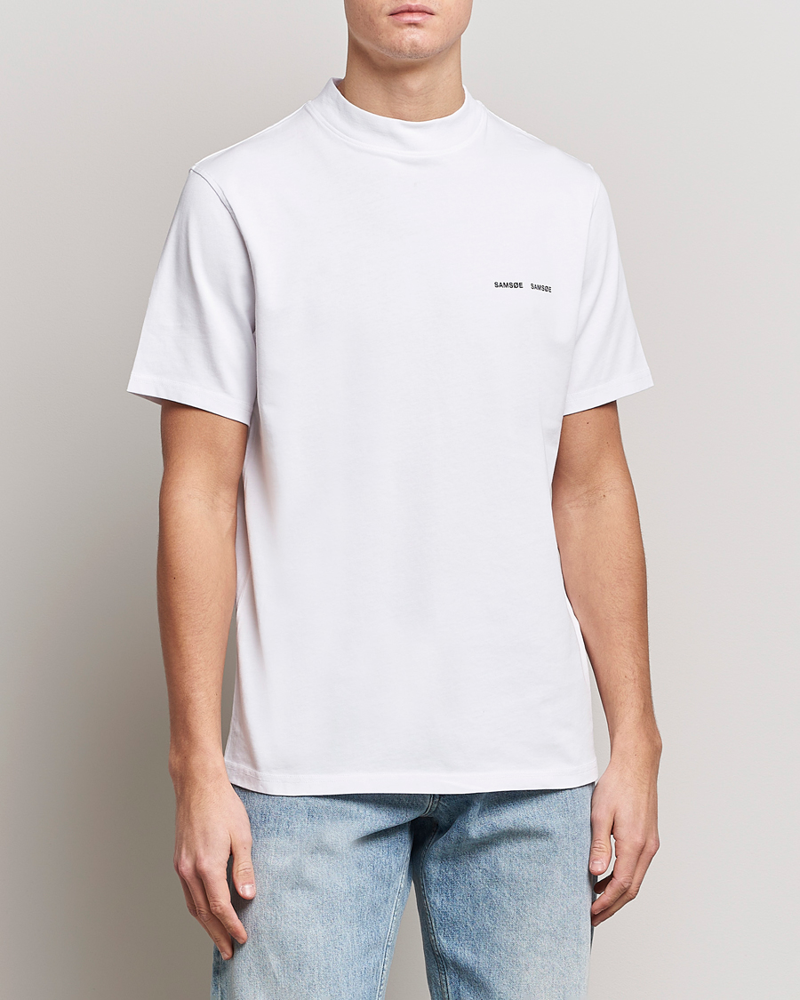 Homme | T-shirts | Samsøe Samsøe | Norsbro Organic Cotton Tee White