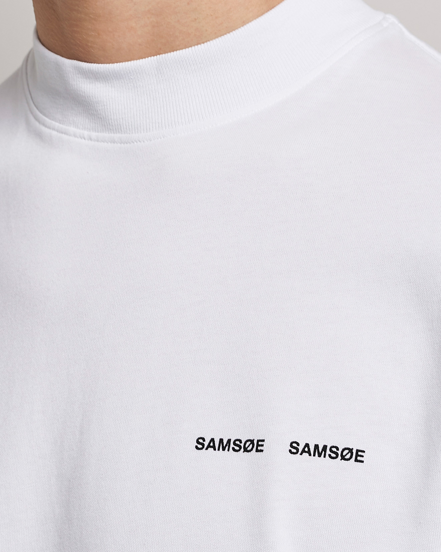 Homme | T-shirts | Samsøe Samsøe | Norsbro Organic Cotton Tee White