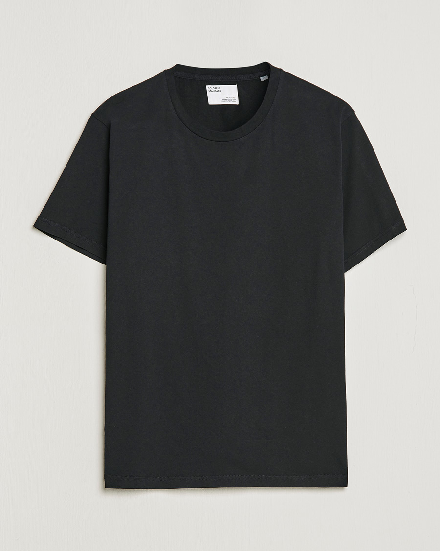 Homme | T-shirts | Colorful Standard | Classic Organic T-Shirt Deep Black