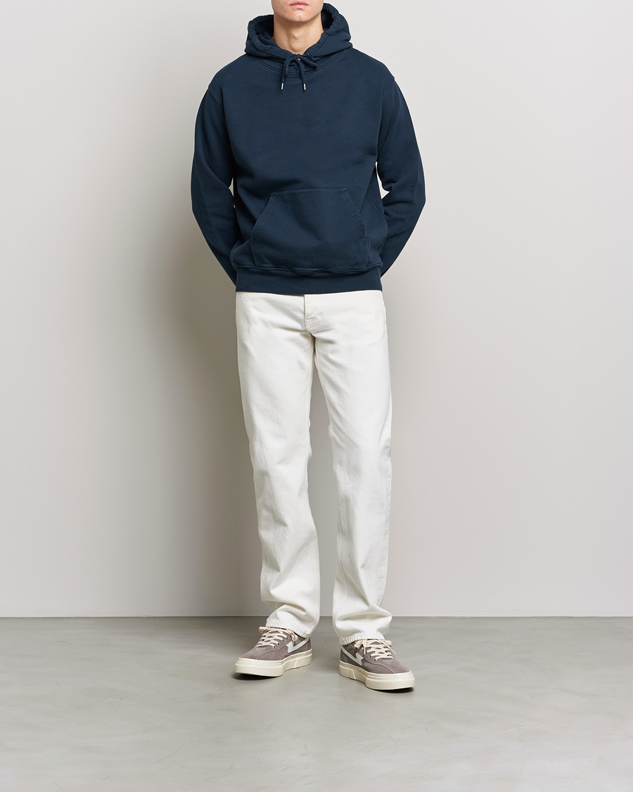 Homme | Pulls Et Tricots | Colorful Standard | Classic Organic Hood Navy Blue