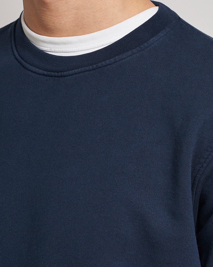 Homme | Pulls Et Tricots | Colorful Standard | Classic Organic Crew Neck Sweat Navy Blue