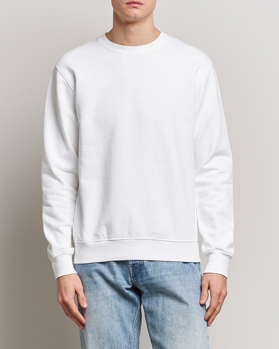 Homme |  | Colorful Standard | Classic Organic Crew Neck Sweat Optical White
