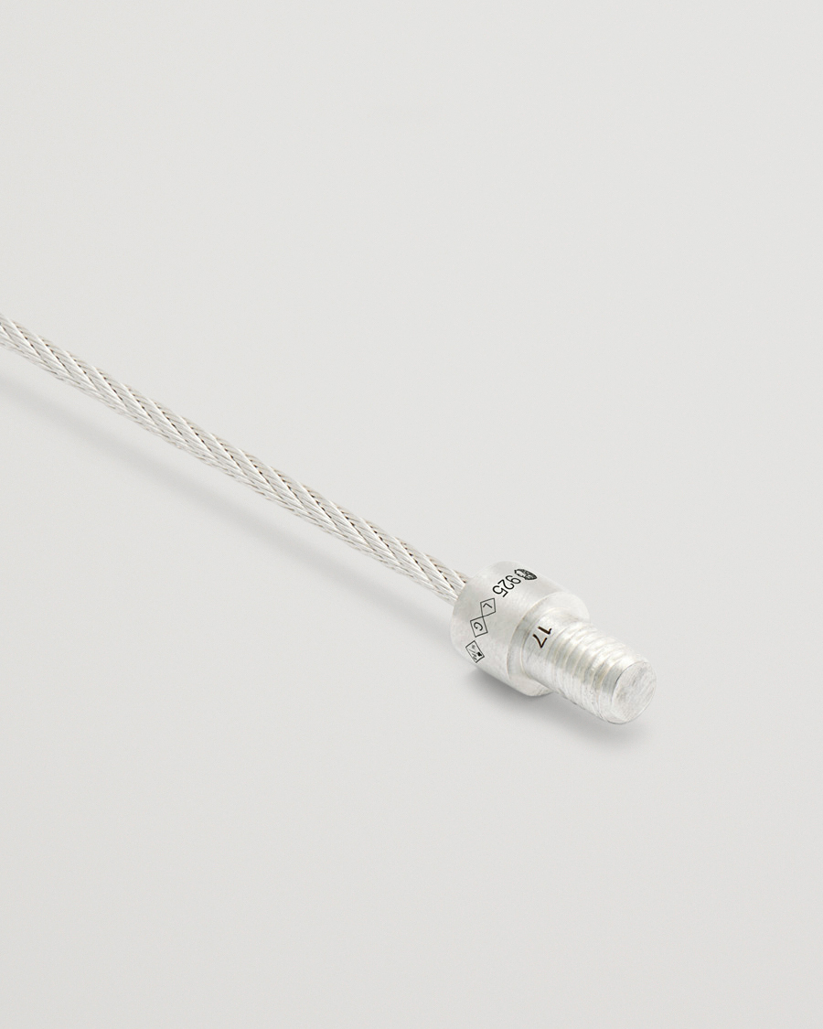Homme | Bijoux | LE GRAMME | Cable Bracelet Brushed Sterling Silver 7g