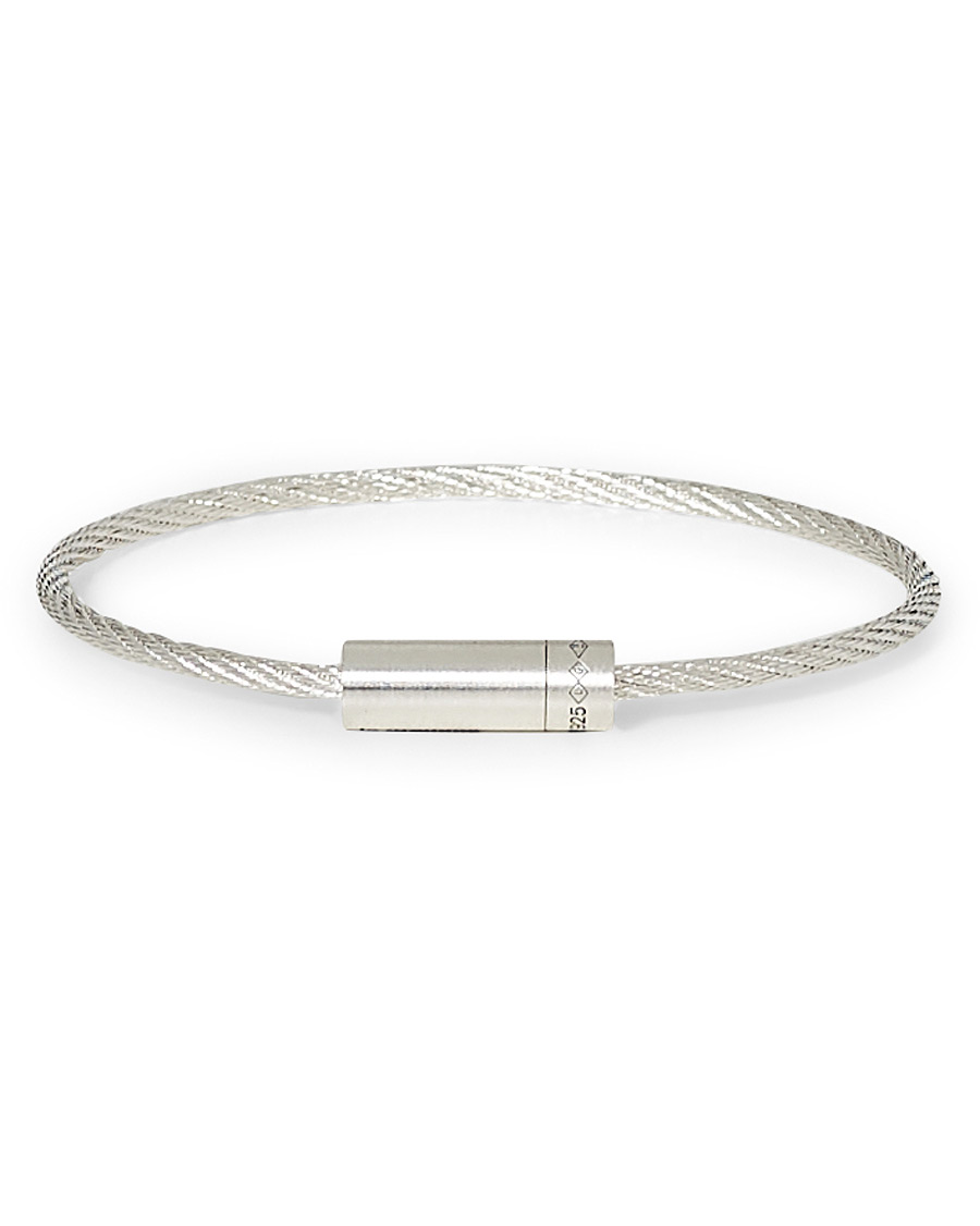 Homme | LE GRAMME Cable Bracelet Brushed Sterling Silver 9g | LE GRAMME | Cable Bracelet Brushed Sterling Silver 9g