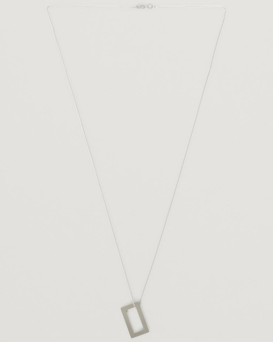 Homme | LE GRAMME Rectangular Necklace Le 3.4 Sterling Silver | LE GRAMME | Rectangular Necklace Le 3.4 Sterling Silver