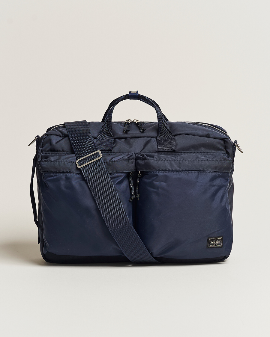 Homme | Sacs | Porter-Yoshida & Co. | Porter-Yoshida & Co.Force 3Way BriefcaseNavy Blue