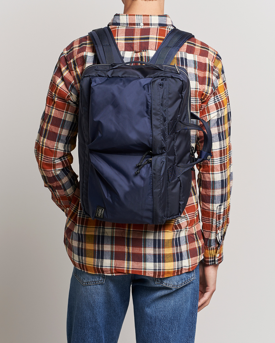 Homme | Sacs | Porter-Yoshida & Co. | Porter-Yoshida & Co.Force 3Way BriefcaseNavy Blue
