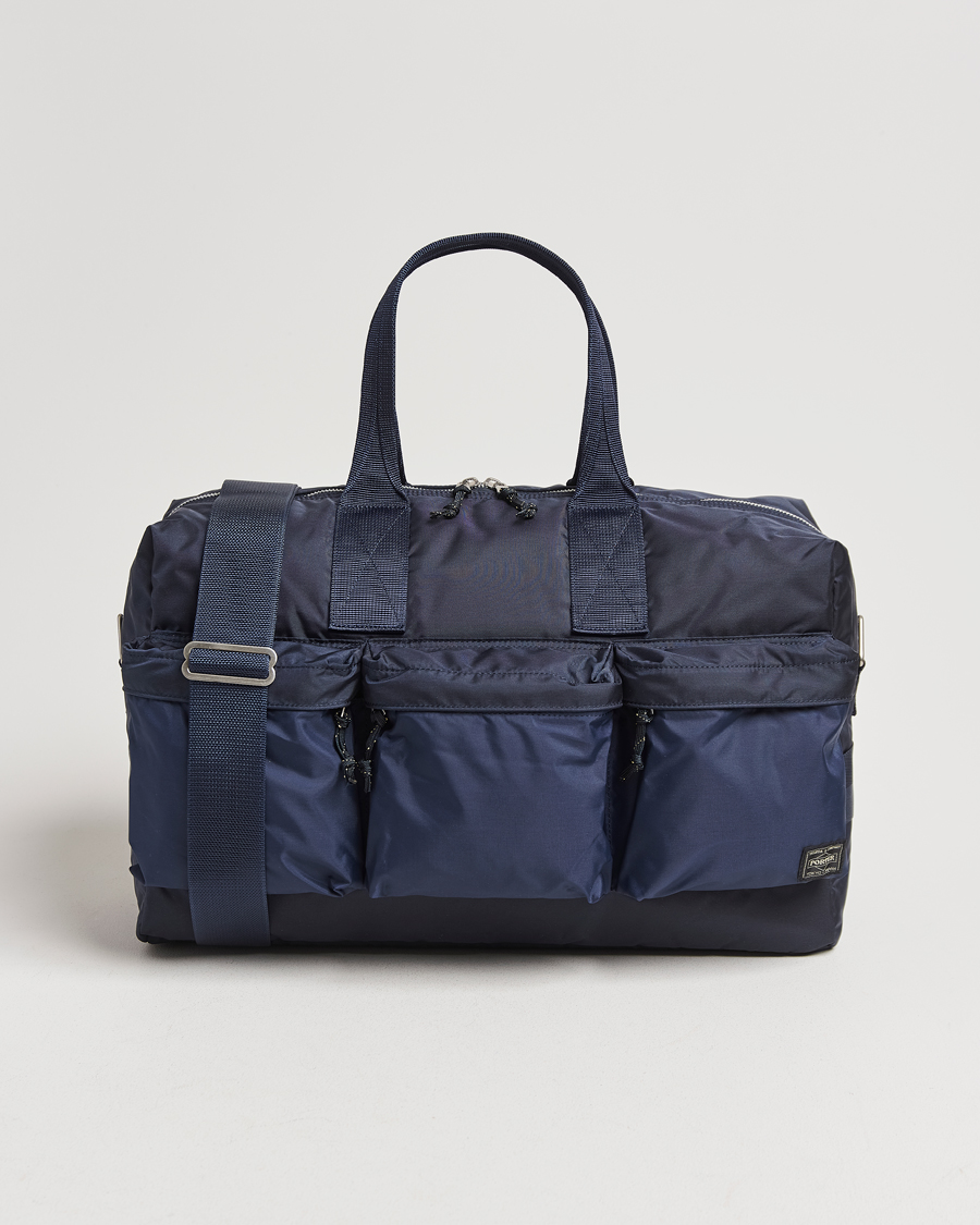 Homme | Sacs | Porter-Yoshida & Co. | Porter-Yoshida & Co.Force 2Way Duffel BagNavy Blue