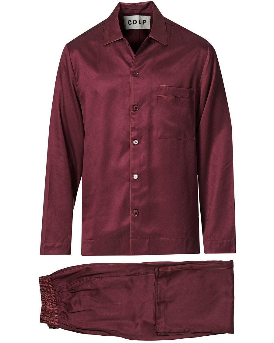 Homme | Peignoirs Et Pyjamas | CDLP | Home Suit Long Sleeve Burgundy
