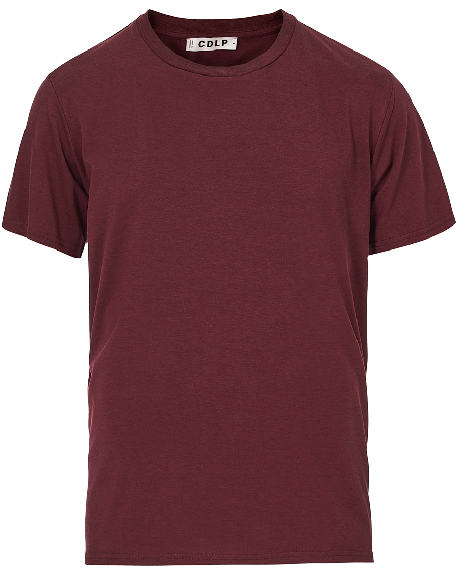 Homme | T-shirts | CDLP | Round Neck Tee Burgundy