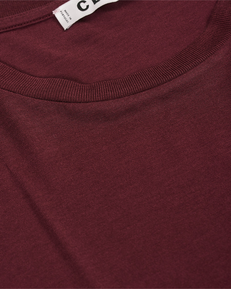 Homme | T-shirts | CDLP | Round Neck Tee Burgundy