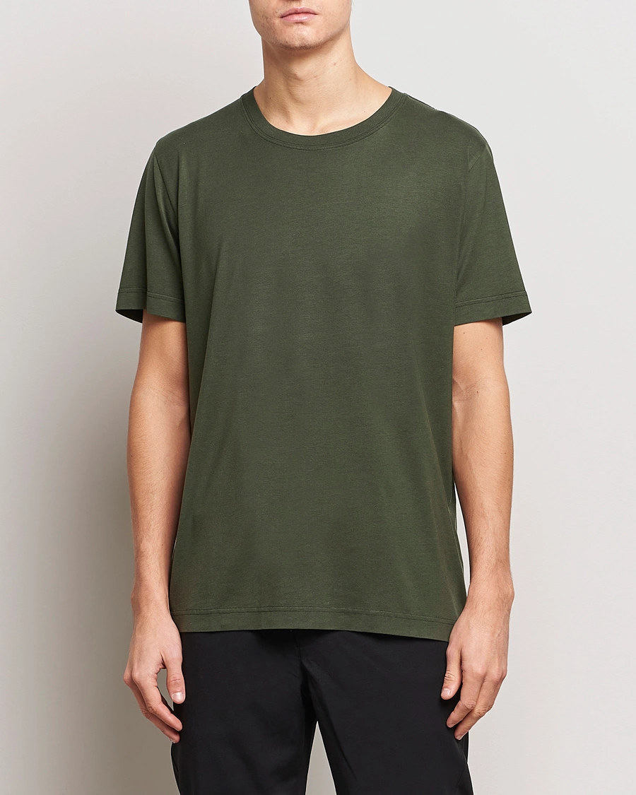 Homme | T-shirts À Manches Courtes | CDLP | Round Neck Tee Army Green