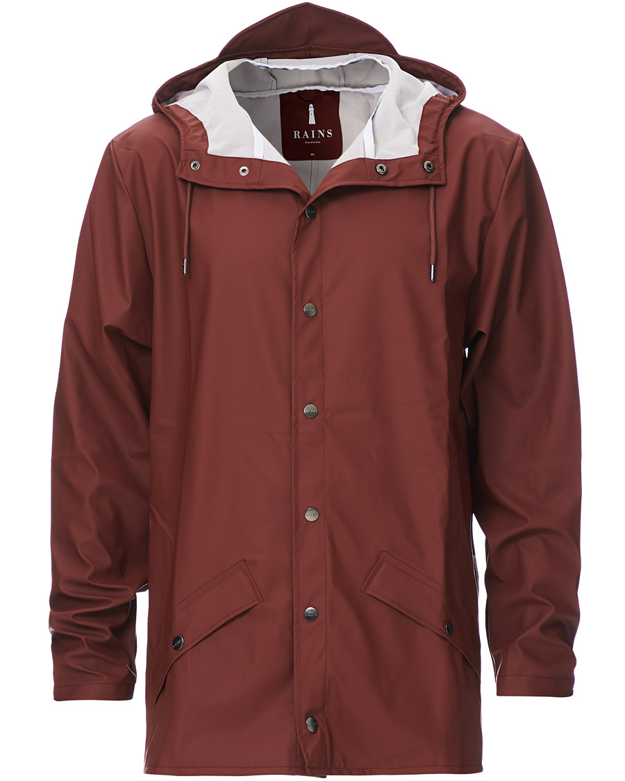 Homme | Manteaux Et Vestes | RAINS | Jacket Maroon
