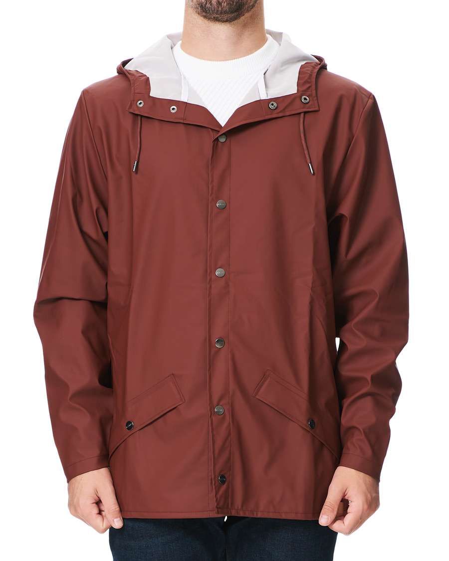 Homme | Manteaux Et Vestes | RAINS | Jacket Maroon