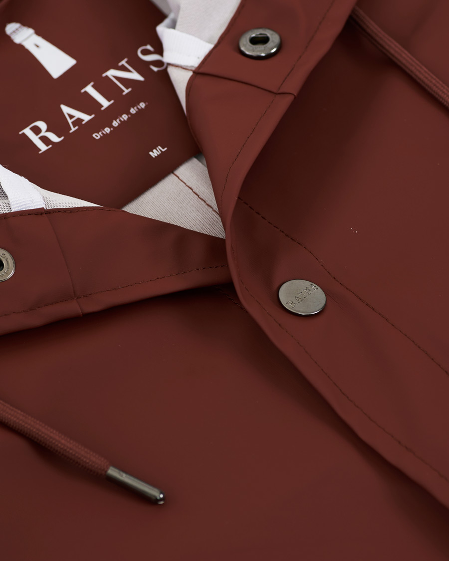 Homme | Manteaux Et Vestes | RAINS | Jacket Maroon