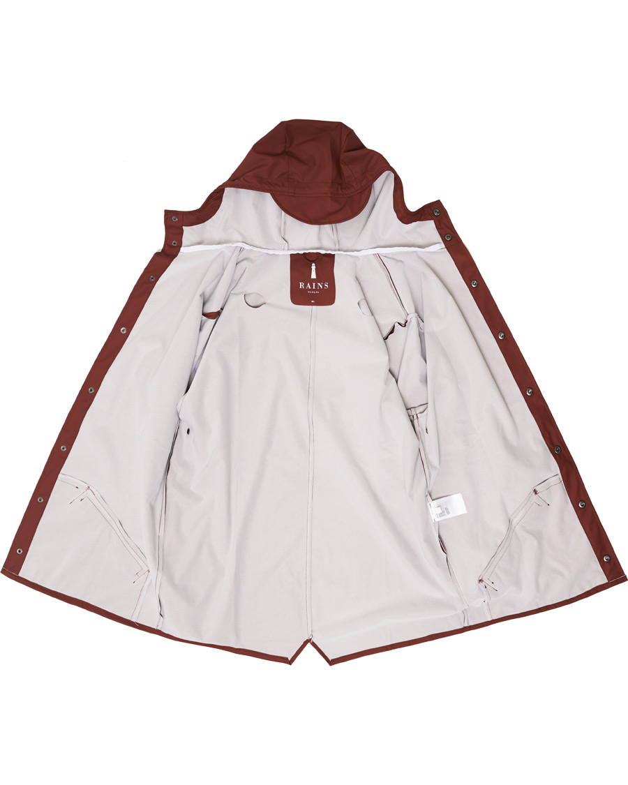 Homme | Manteaux Et Vestes | RAINS | Jacket Maroon
