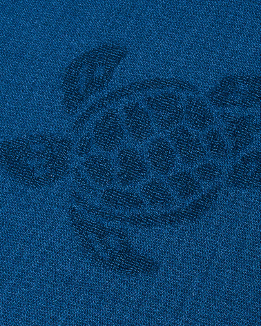 Homme | Vilebrequin Turtle Jacquard Beach Towel Blue | Vilebrequin | Turtle Jacquard Beach Towel Blue