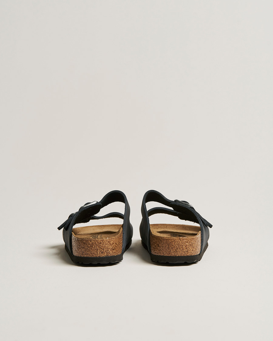 Homme | Sandales Et Mules | BIRKENSTOCK | Arizona Classic Footbed Black Oiled Leather