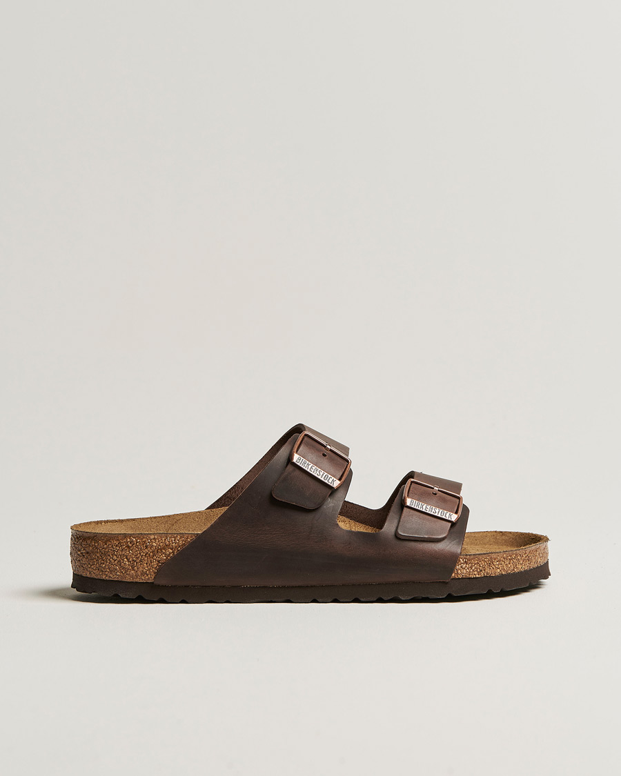 Homme | Sandales Et Mules | BIRKENSTOCK | Arizona Classic Footbed Habana Oiled Leather