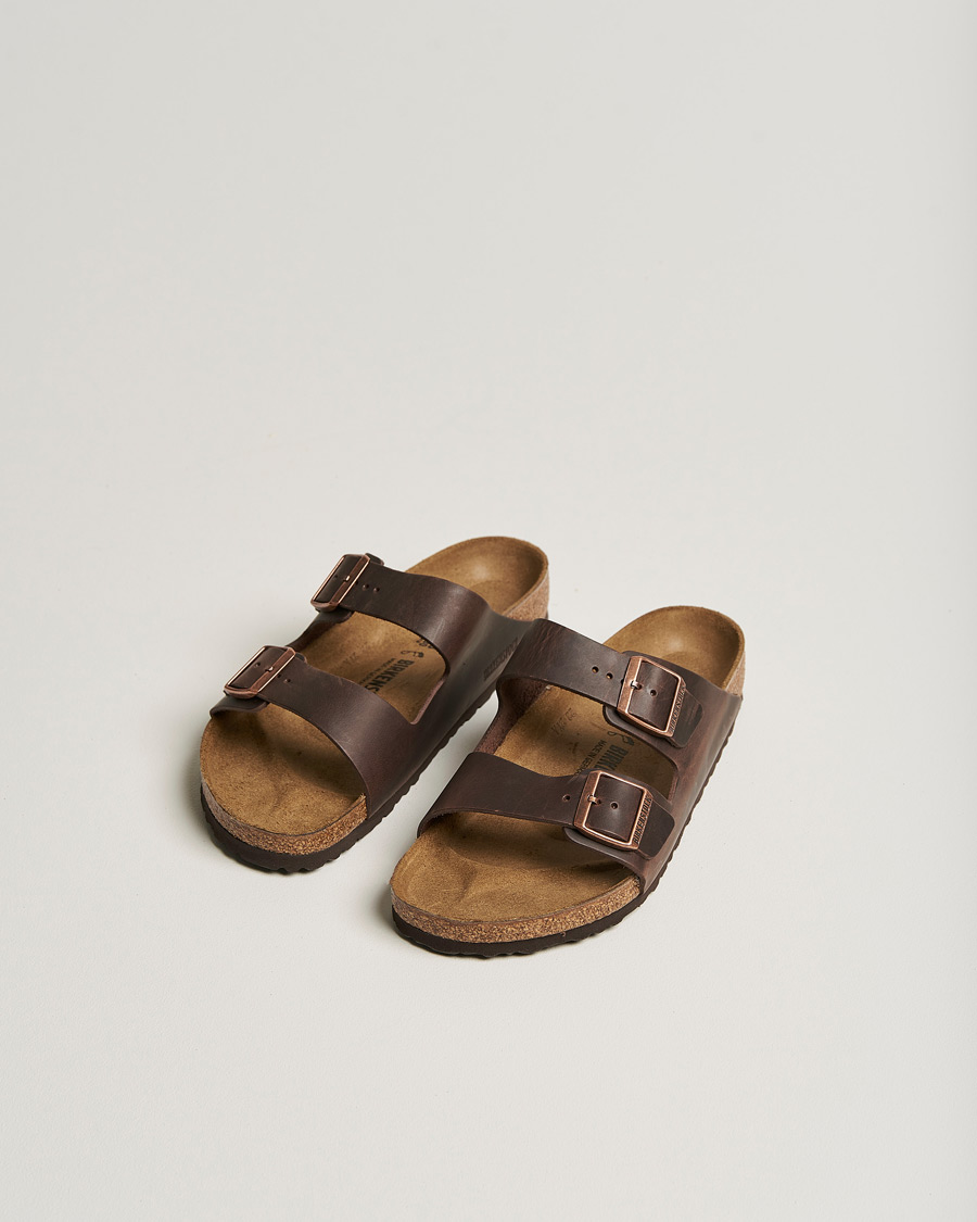 Homme | Sandales Et Mules | BIRKENSTOCK | Arizona Classic Footbed Habana Oiled Leather