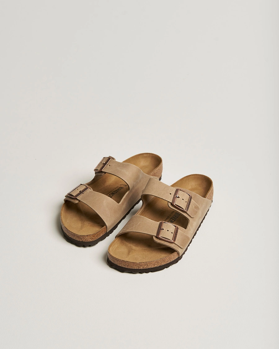 Men | Sandals & Slides | BIRKENSTOCK | Arizona Classic Footbed Tabacco Oiled Leather