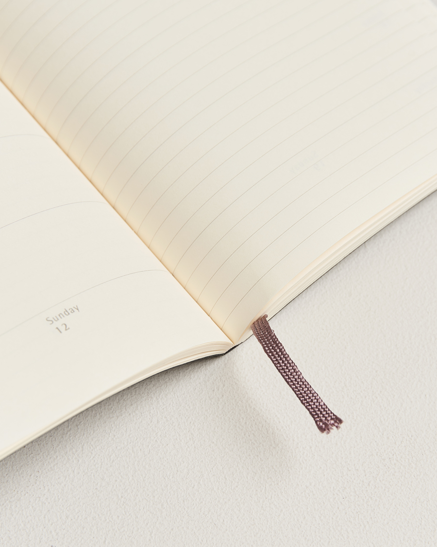 Homme | Moleskine 12-Month Weekly Notebook Planner Soft Black | Moleskine | 12-Month Weekly Notebook Planner Soft Black