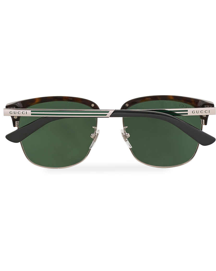 Homme | GUCCI GG0697S Sunglasses Havana/Green | Gucci | GG0697S Sunglasses Havana/Green
