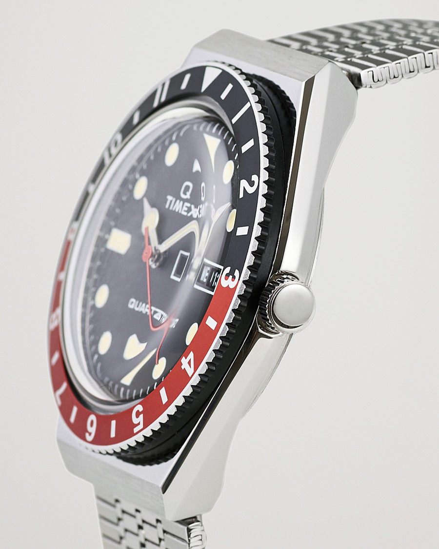Homme | Timex Q Reissue 1979 Black/Red | Timex | Q Reissue 1979 Black/Red