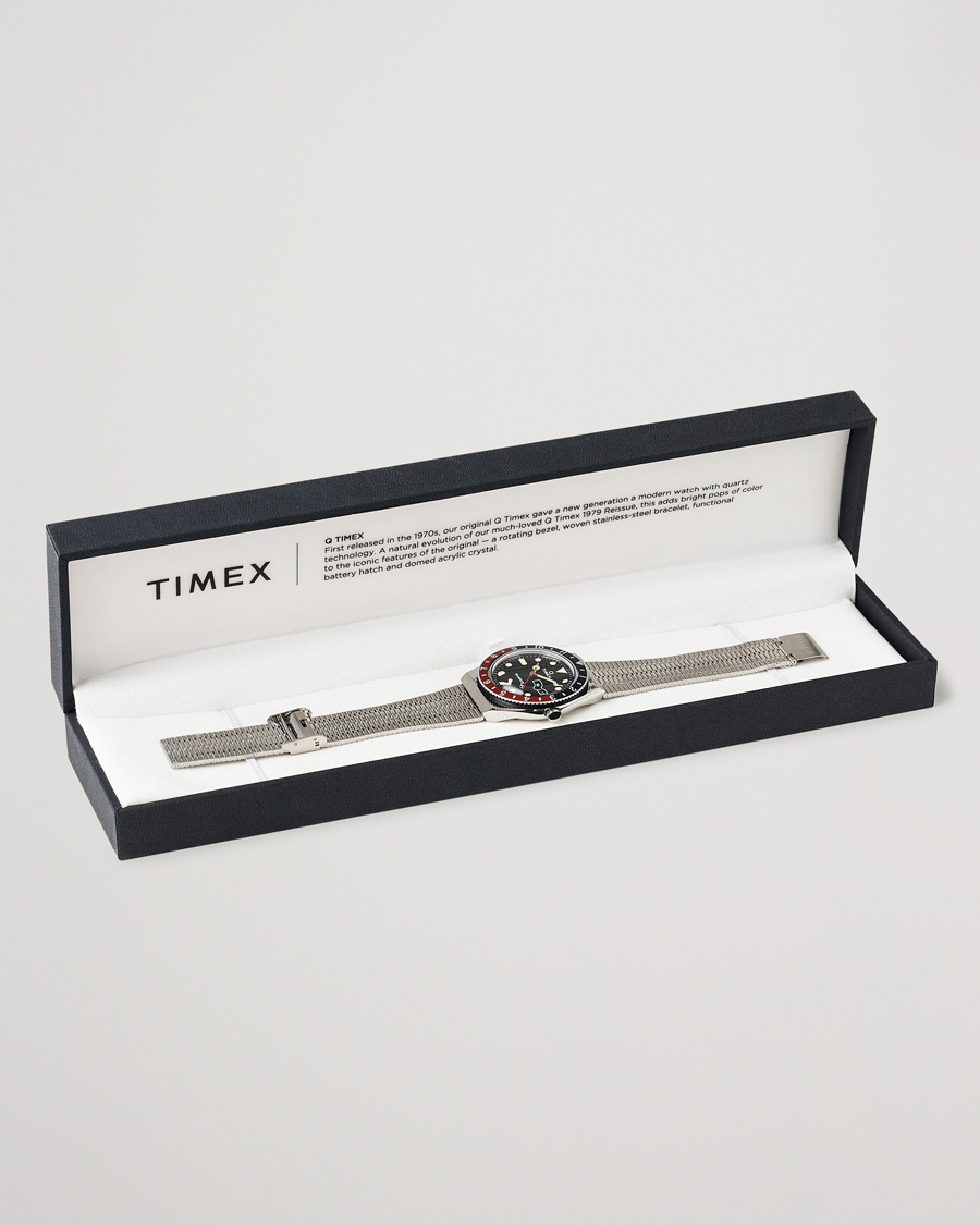 Homme | Timex Q Reissue 1979 Black/Red | Timex | Q Reissue 1979 Black/Red