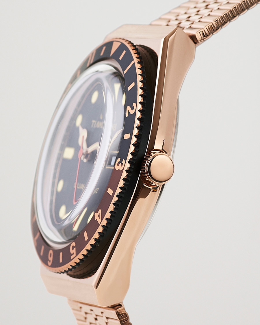 Homme | Timex Q Reissue 1979 Rose Gold Tone/Black | Timex | Q Reissue 1979 Rose Gold Tone/Black