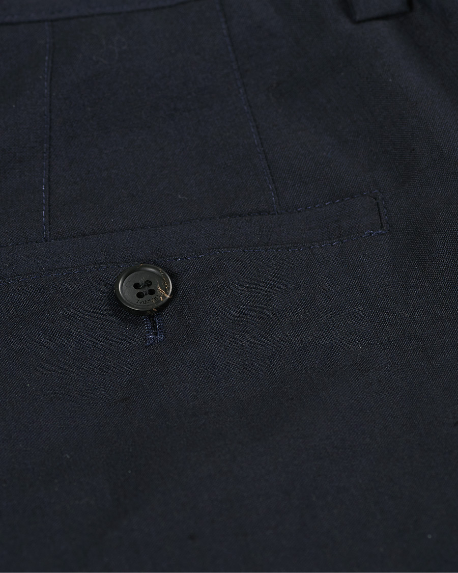 Homme | Pantalons | Lanvin | Slim Fit Trousers Navy