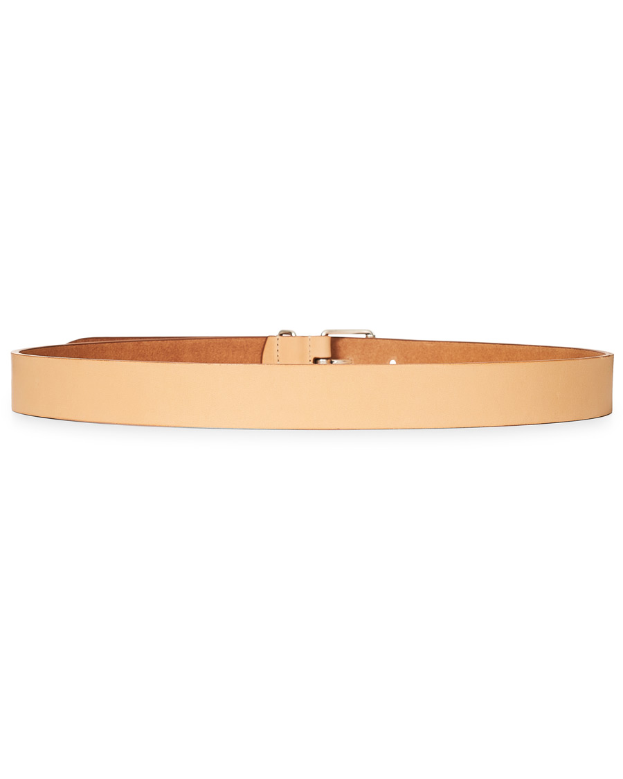 Homme | Anderson's Classic Casual 3 cm Leather Belt Natural | Anderson's | Classic Casual 3 cm Leather Belt Natural