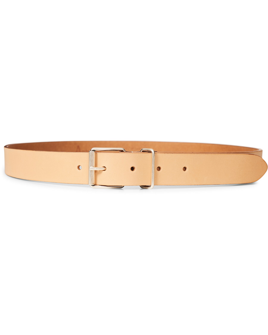 Homme | Anderson's Classic Casual 3 cm Leather Belt Natural | Anderson's | Classic Casual 3 cm Leather Belt Natural