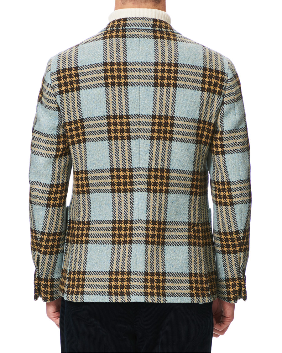 Homme | Blazers | GANT | Luke Edward Hall Check Blazer Hamptons Blue