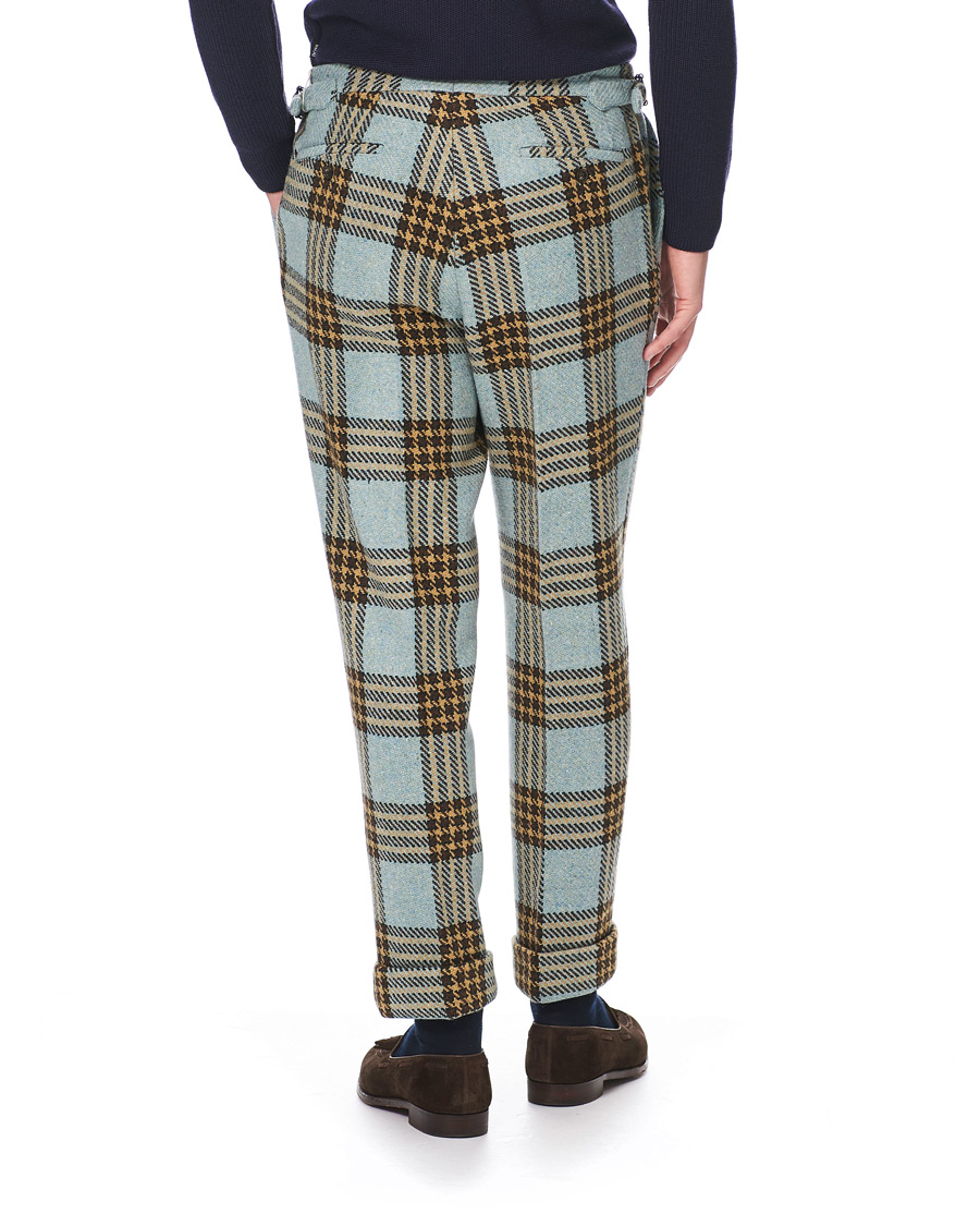 Homme | Pantalons | GANT | Luke Edward Hall Check Trousers Hamptons Blue