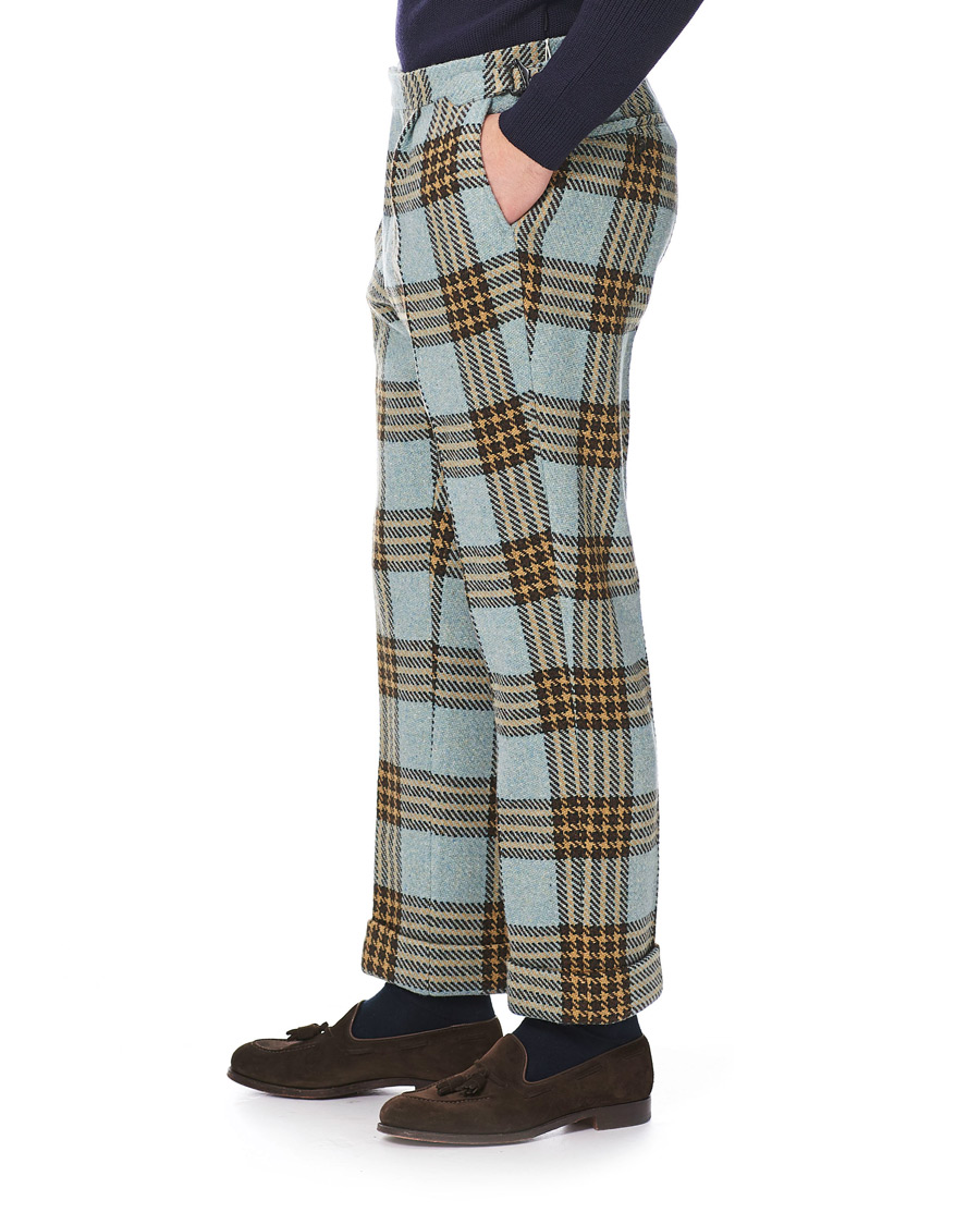 Homme | Pantalons | GANT | Luke Edward Hall Check Trousers Hamptons Blue