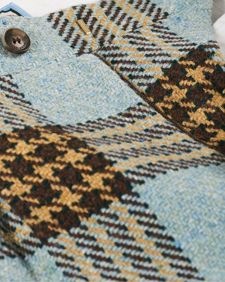 Homme | Pantalons | GANT | Luke Edward Hall Check Trousers Hamptons Blue