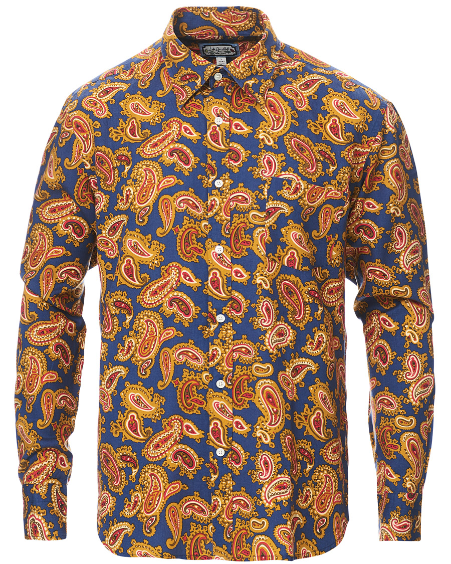 Homme | Chemises | GANT | Luke Edward Hall Town Paisley Shirt College Blue