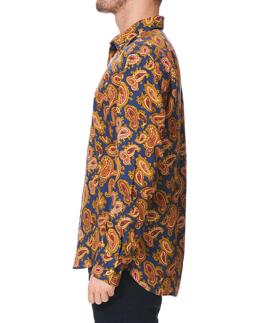 Homme | Chemises | GANT | Luke Edward Hall Town Paisley Shirt College Blue